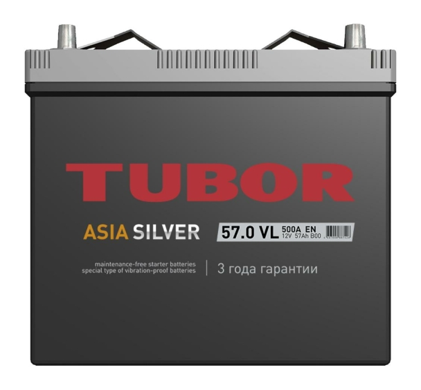 Tubor Asia Silver 6СТ-57.0 VL